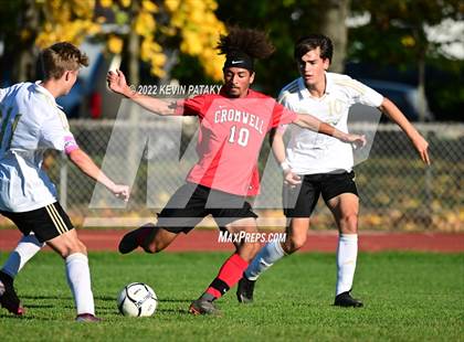 Thumbnail 2 in Joel Barlow @ Cromwell (CIAC Class M 1st Round) photogallery.