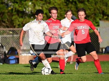 Thumbnail 3 in Joel Barlow @ Cromwell (CIAC Class M 1st Round) photogallery.