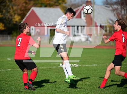 Thumbnail 2 in Joel Barlow @ Cromwell (CIAC Class M 1st Round) photogallery.