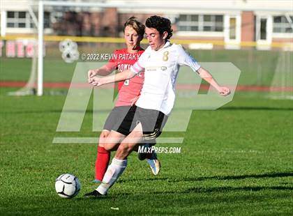 Thumbnail 2 in Joel Barlow @ Cromwell (CIAC Class M 1st Round) photogallery.