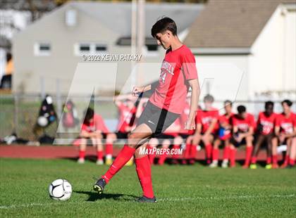 Thumbnail 2 in Joel Barlow @ Cromwell (CIAC Class M 1st Round) photogallery.