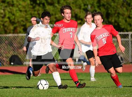 Thumbnail 1 in Joel Barlow @ Cromwell (CIAC Class M 1st Round) photogallery.