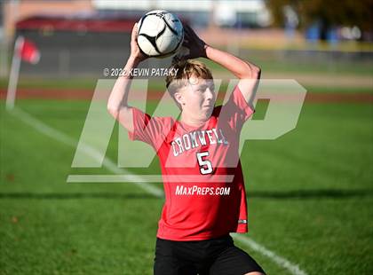 Thumbnail 2 in Joel Barlow @ Cromwell (CIAC Class M 1st Round) photogallery.