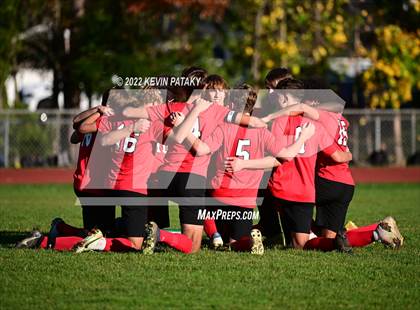 Thumbnail 2 in Joel Barlow @ Cromwell (CIAC Class M 1st Round) photogallery.