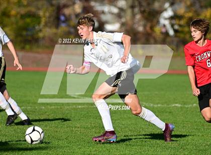 Thumbnail 2 in Joel Barlow @ Cromwell (CIAC Class M 1st Round) photogallery.