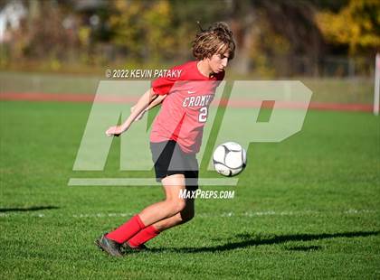 Thumbnail 2 in Joel Barlow @ Cromwell (CIAC Class M 1st Round) photogallery.