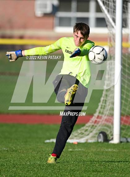 Thumbnail 3 in Joel Barlow @ Cromwell (CIAC Class M 1st Round) photogallery.