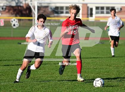 Thumbnail 2 in Joel Barlow @ Cromwell (CIAC Class M 1st Round) photogallery.