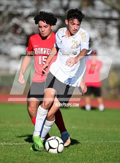 Thumbnail 3 in Joel Barlow @ Cromwell (CIAC Class M 1st Round) photogallery.