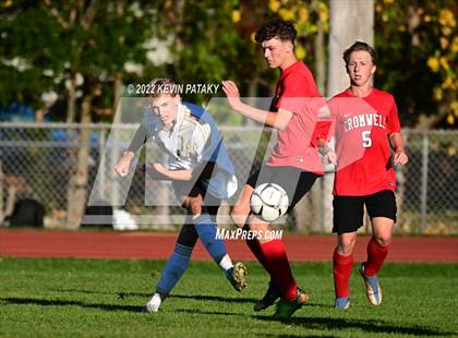 Thumbnail 2 in Joel Barlow @ Cromwell (CIAC Class M 1st Round) photogallery.