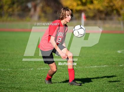 Thumbnail 2 in Joel Barlow @ Cromwell (CIAC Class M 1st Round) photogallery.