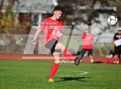 Thumbnail 3 in Joel Barlow @ Cromwell (CIAC Class M 1st Round) photogallery.