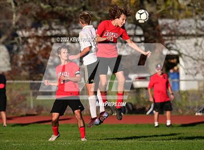 Thumbnail 2 in Joel Barlow @ Cromwell (CIAC Class M 1st Round) photogallery.