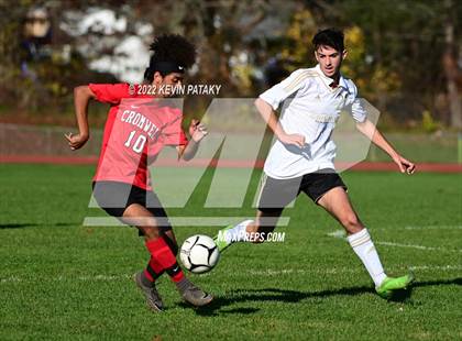 Thumbnail 2 in Joel Barlow @ Cromwell (CIAC Class M 1st Round) photogallery.