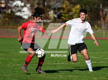 Thumbnail 3 in Joel Barlow @ Cromwell (CIAC Class M 1st Round) photogallery.