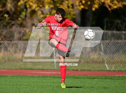 Thumbnail 3 in Joel Barlow @ Cromwell (CIAC Class M 1st Round) photogallery.