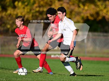 Thumbnail 2 in Joel Barlow @ Cromwell (CIAC Class M 1st Round) photogallery.