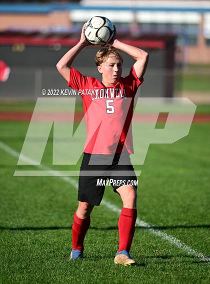 Thumbnail 2 in Joel Barlow @ Cromwell (CIAC Class M 1st Round) photogallery.