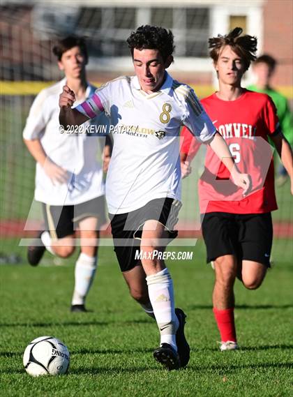 Thumbnail 2 in Joel Barlow @ Cromwell (CIAC Class M 1st Round) photogallery.