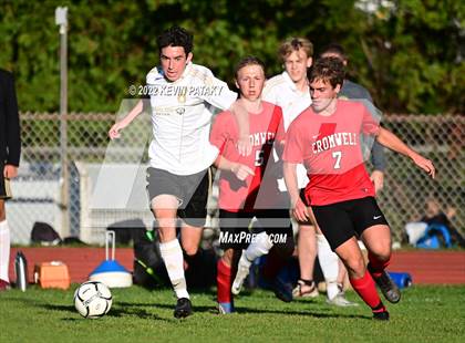 Thumbnail 1 in Joel Barlow @ Cromwell (CIAC Class M 1st Round) photogallery.