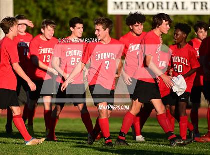 Thumbnail 2 in Joel Barlow @ Cromwell (CIAC Class M 1st Round) photogallery.