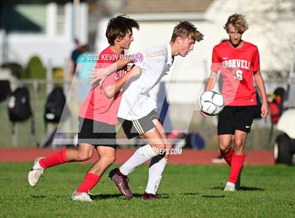 Thumbnail 2 in Joel Barlow @ Cromwell (CIAC Class M 1st Round) photogallery.