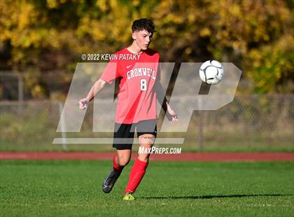 Thumbnail 1 in Joel Barlow @ Cromwell (CIAC Class M 1st Round) photogallery.