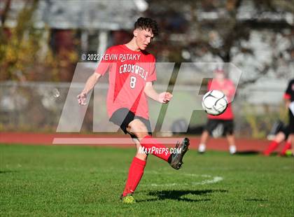 Thumbnail 2 in Joel Barlow @ Cromwell (CIAC Class M 1st Round) photogallery.