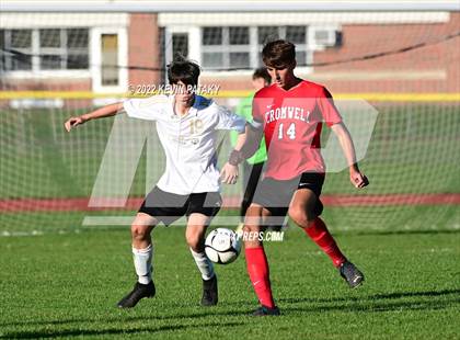 Thumbnail 2 in Joel Barlow @ Cromwell (CIAC Class M 1st Round) photogallery.