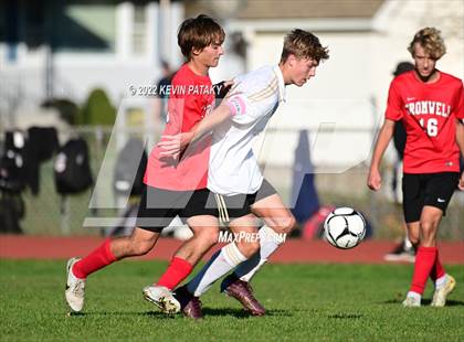 Thumbnail 3 in Joel Barlow @ Cromwell (CIAC Class M 1st Round) photogallery.