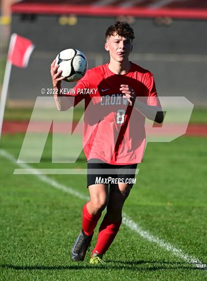 Thumbnail 2 in Joel Barlow @ Cromwell (CIAC Class M 1st Round) photogallery.