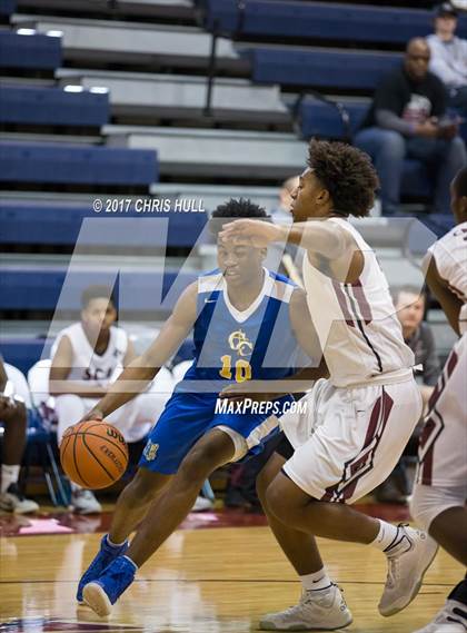 Thumbnail 1 in Carmel Christian vs. Seffner Christian (Hoodie's House Hoops Classic) photogallery.