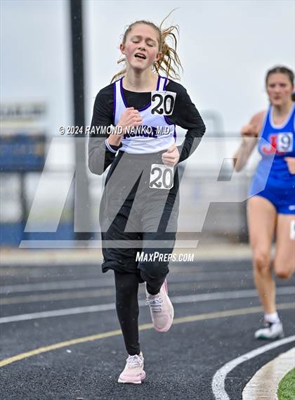 Thumbnail 2 in IHSAA Delta Sectionals (1600 Meter)  photogallery.
