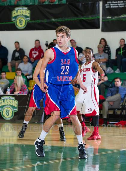 Thumbnail 2 in San Marcos vs Miami Beach (National Prep Classic) photogallery.