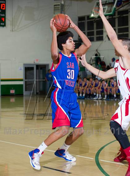 Thumbnail 3 in San Marcos vs Miami Beach (National Prep Classic) photogallery.
