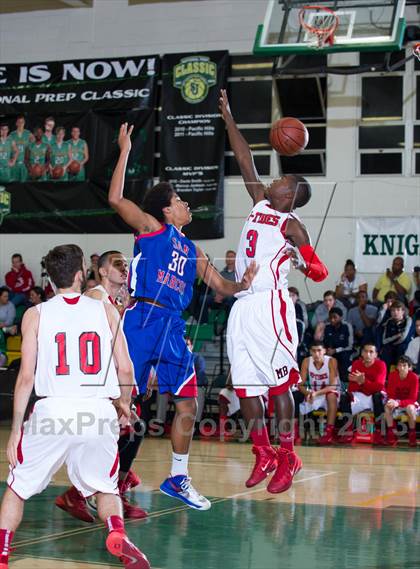 Thumbnail 3 in San Marcos vs Miami Beach (National Prep Classic) photogallery.
