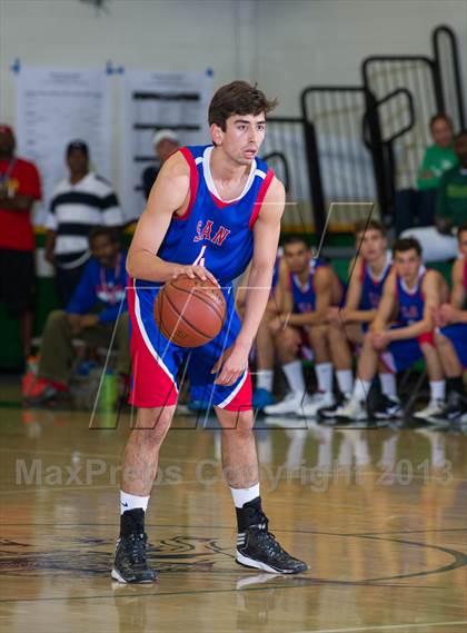Thumbnail 2 in San Marcos vs Miami Beach (National Prep Classic) photogallery.