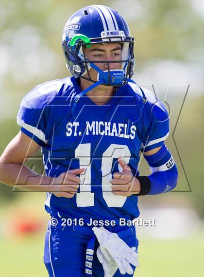 Thumbnail 2 in St. Michael's vs. Moriarty photogallery.
