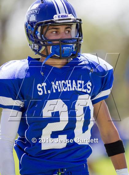Thumbnail 3 in St. Michael's vs. Moriarty photogallery.