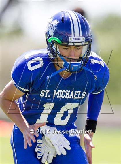 Thumbnail 3 in St. Michael's vs. Moriarty photogallery.