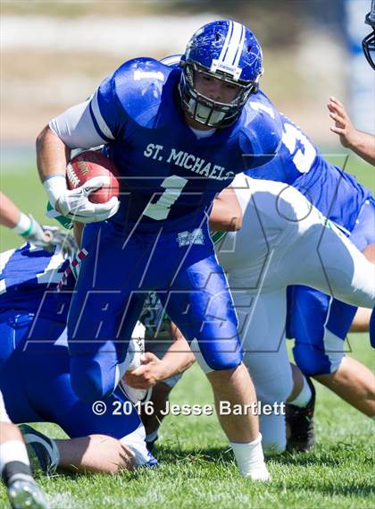 Thumbnail 3 in St. Michael's vs. Moriarty photogallery.