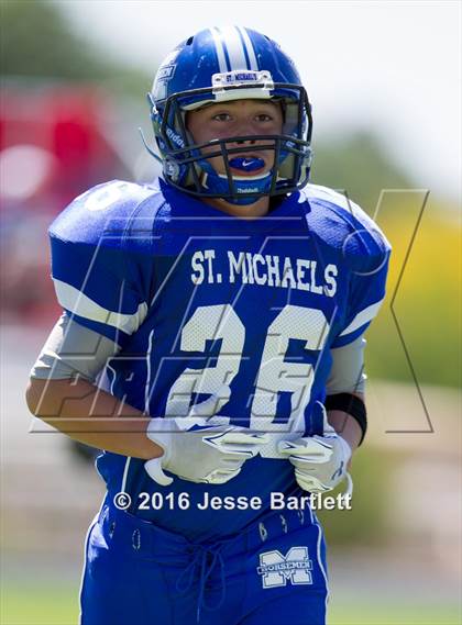 Thumbnail 3 in St. Michael's vs. Moriarty photogallery.