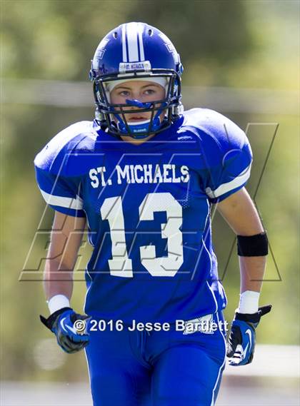 Thumbnail 3 in St. Michael's vs. Moriarty photogallery.