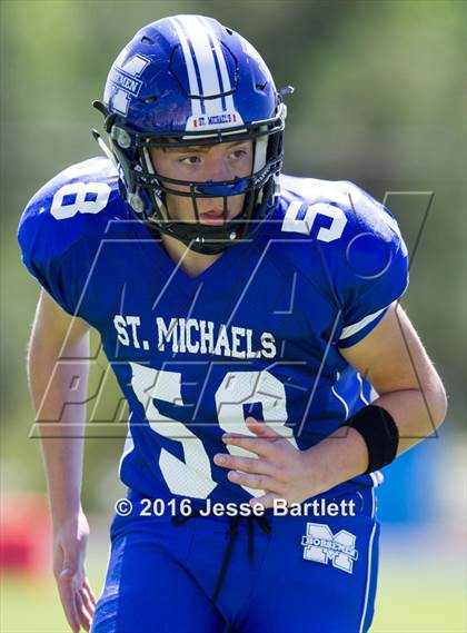 Thumbnail 2 in St. Michael's vs. Moriarty photogallery.