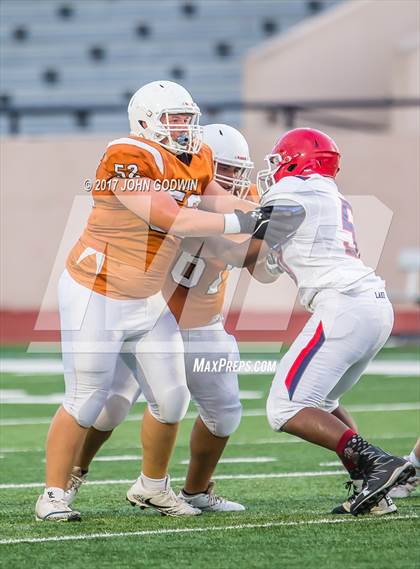 Thumbnail 3 in Alvin JV White vs Clear Lake JV photogallery.