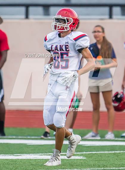 Thumbnail 3 in Alvin JV White vs Clear Lake JV photogallery.