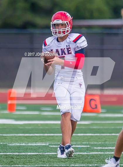 Thumbnail 3 in Alvin JV White vs Clear Lake JV photogallery.