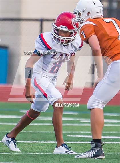 Thumbnail 3 in Alvin JV White vs Clear Lake JV photogallery.