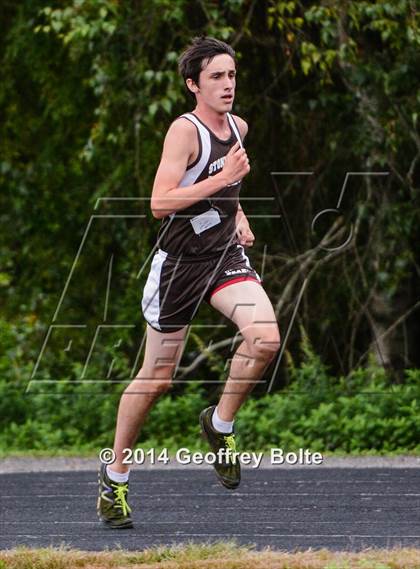 Thumbnail 2 in Bacon Academy, East Lyme, Killingly, Stonington - Quad Meet photogallery.