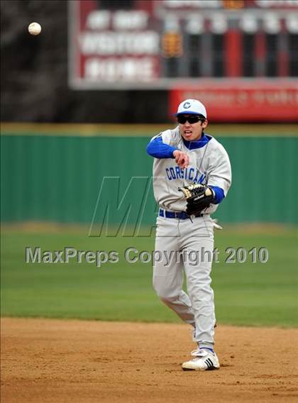 Thumbnail 1 in Corsicana vs. Liberty Christian (Denton Ryan Tourney) photogallery.
